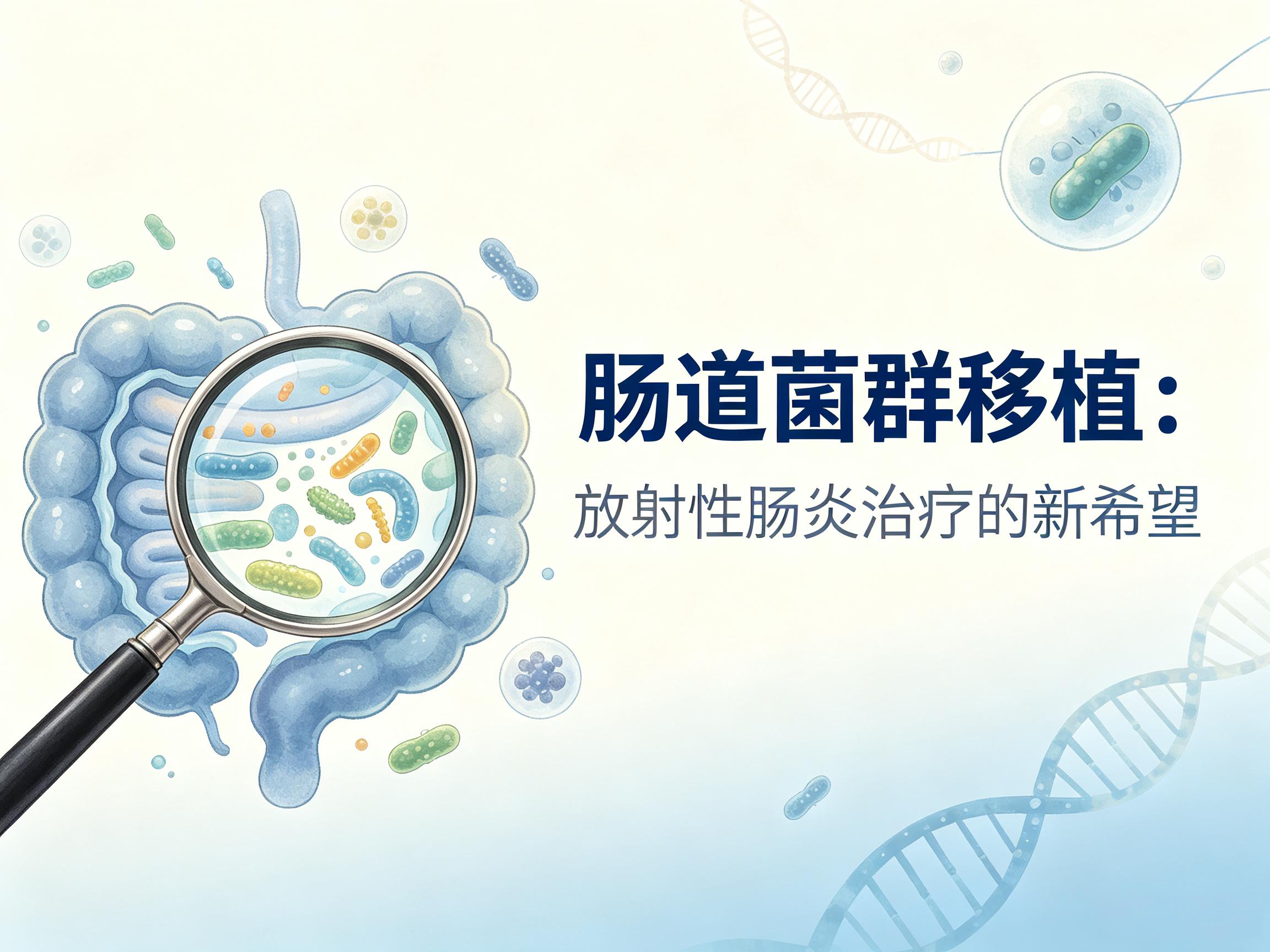 沈阳市|第3期 肠道菌群移植：放射性肠炎治疗的新希望